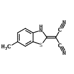 CAS#: 39266-32-5, (6-Methyl-1,3-Benzothiazol-2(3H)-Ylidene)Malononitrile