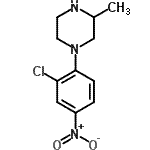 CAS 登录号：392710-17-7， 1-(2-氯-4-硝基苯基)-3-甲基哌嗪