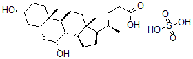 CAS 登录号：39280-88-1， 鹅去氧胆酸酯3-硫酸盐
