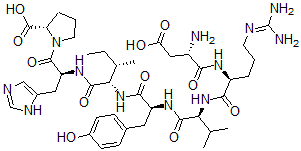 CAS 登录号：39386-80-6， 5-L-异亮氨酸-8-去-L-苯丙氨酸-血管紧张素II