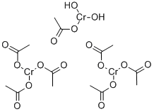 CAS 登录号：39430-51-8， 乙酸铬(III) 氢氧化物