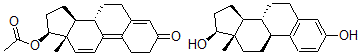 CAS#: 39450-18-5, (8R,9S,13S,14S,17S)-13-Methyl-6,7,8,9,11,12,14,15,16,17-Decahydrocyclopenta[a]Phenanthrene-3,17-Diol; [(8S,13S,14S,17S)-13-Methyl-3-Oxo-2,6,7,8,14,15,16,17-Octahydro-1H-Cyclopenta[a]Phenanthren-17-Yl] Acetate
