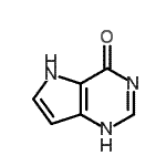 CAS 登录号：39455-99-7， 3,5-二氢-4H-吡咯并[3,2-d]嘧啶-4-酮