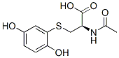 CAS 登录号：39484-09-8， (2R)-2-乙酰氨基-3-(2,5-二羟基苯基)硫基丙酸