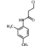 CAS 登录号：39494-04-7， 3-氯-N-(2,4-二甲基苯基)丙酰胺