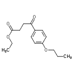 CAS 登录号：39496-81-6， 乙基4-氧代-4-(4-丙氧基苯基)丁酸酯