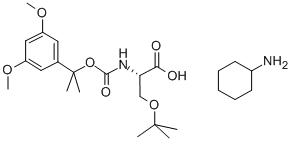 CAS 登录号：39508-10-6， alpha,alpha-二甲基-3,5-二甲氧基苄基-(叔丁基)-丝氨酸环己基胺盐