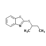 CAS#: 39543-14-1, 2-(Sec-Butylsulfanyl)-1,3-Benzothiazole