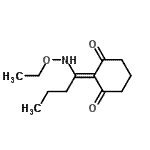 CAS 登录号：395655-49-9， 2-[1-(乙氧基氨基)丁亚基]-1,3-环己烷二酮
