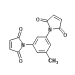 CAS 登录号：39594-44-0， 1,1'-(5-甲基-1,3-亚苯基)二(1H-吡咯-2,5-二酮)