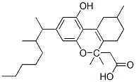 CAS#: 39624-99-2, 1-Hydroxy-3-(1',2'-Dimethylheptyl)-6,6,9-Trimethyl-7,8,9,10-Tetrahydro-6-Dibenzopyran Acetate