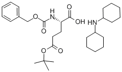 CAS#: 3967-21-3, 5-tert-Butyl N-(benzyloxycarbonyl)-2-aminoglutarate N-dicyclohexylamine (1:1)