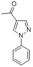 CAS 登录号：3968-40-9， 1-(1-苯基-1H-吡唑-4-基)乙酮