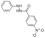 CAS 登录号：39718-99-5， p-硝基苯甲酸2-苯基酰肼