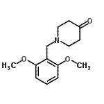 CAS 登录号：397244-87-0， 1-(2,6-二甲氧基苄基)-4-哌啶酮