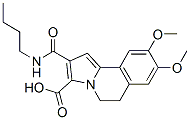 CAS#: 39731-66-3, 2-(Butylaminocarbonyl)-5,6-Dihydro-8,9-Dimethoxypyrrolo[2,1-a]Isoquinoline-3-Carboxylic Acid