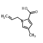 CAS 登录号：397329-68-9， 1-烯丙基-4-甲基-1H-吡咯-2-羧酸