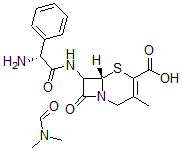 CAS#: 39754-02-4, 7-[(R)-Amino(Phenyl)Acetamido]-3-Methyl-3-Cephem-4-Carboxylic Acid Dimethylformamide