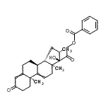 CAS 登录号：39780-54-6， (16beta)-17-羟基-16-甲基-3,20-二氧代孕甾烷-4,9(11)-二烯-21-基苯甲酸酯