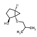 CAS 登录号：39781-63-0， (1S,2S,5S)-1-异丁氧基双环[3.1.0]己烷-2-醇