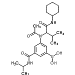 CAS#: 397843-94-6, N<Sup>2</Sup>-Acetyl-N-Cyclohexyl-N<Sup>2</Sup>-[3-(Dihydroxyboryl)-5-(Isopropylcarbamoyl)Phenyl]Valinamide