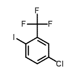 CAS 登录号：397864-14-1， 4-氯-1-碘-2-(三氟甲基)苯