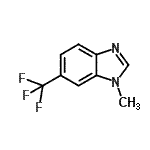 CAS 登录号：397869-98-6， 1-甲基-6-(三氟甲基)苯并咪唑