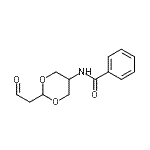CAS 登录号：398118-86-0， N-[2-(2-氧代乙基)-1,3-二恶烷-5-基]苯甲酰胺