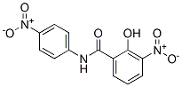CAS 登录号：39832-34-3， 2-羟基-3-硝基-N-(4-硝基苯基)苯甲酰胺