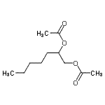 CAS 登录号：39846-56-5， 1,2-庚烷二基二乙酸酯