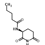CAS 登录号：398470-10-5， N-[(3S)-2,6-二氧代-3-哌啶基]戊酰胺