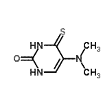 CAS 登录号：39879-34-0， 5-(二甲基氨基)-4-硫代-3,4-二氢-2(1H)-嘧啶酮