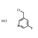 CAS 登录号：39891-37-7， 3-(氯甲基)-5-氟-吡啶盐酸盐