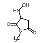 CAS 登录号：399044-16-7， 3-(羟基氨基)-1-甲基-2,5-吡咯烷二酮