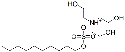 CAS 登录号：39943-70-9， 三(2-羟基乙基)铵异辛基硫酸盐
