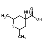 CAS#: 39974-62-4, 4-Amino-2,6-Dimethyltetrahydro-2H-Thiopyran-4-Carboxylic Acid