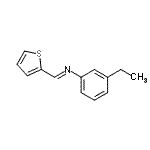 CAS#: 400058-81-3, (E)-N-(3-Ethylphenyl)-1-(2-Thienyl)Methanimine