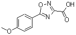 CAS#: 400085-56-5, 5-(4-Methoxyphenyl)-1,2,4-Oxadiazole-3-Carboxylic Acid