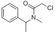 CAS 登录号：40023-04-9， 2-氯-N-甲基-N-(1-苯基乙基)乙酰胺