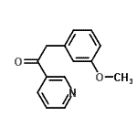 CAS#: 40061-25-4, 2-(3-Methoxyphenyl)-1-(3-Pyridinyl)Ethanone