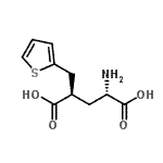CAS 登录号：400625-57-2， (4R)-4-(2-噻吩基甲基)-L-谷氨酸