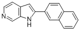 CAS 登录号：40068-81-3， 2-萘-2-基-1H-吡咯并[2,3-c]吡啶