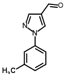 CAS#: 400876-64-4, 1-(3-Methylphenyl)-1H-Pyrazole-4-Carbaldehyde