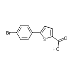 CAS#: 40133-13-9, 5-(4-Bromophenyl)-2-Thiophenecarboxylic Acid