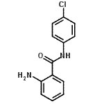 CAS 登录号：40138-66-7， 2-氨基-N-(4-氯苯基)苯甲酰胺