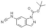 CAS 登录号：401510-60-9， 6-(氰基氨基)-1H-吲唑-1-羧酸叔丁酯