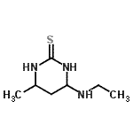 CAS 登录号：401647-97-0， 4-(乙基氨基)-6-甲基四氢-2(1H)-嘧啶硫酮