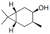 CAS#: 4017-89-4, [1R-(1alpha,3alpha,4alpha,6alpha)]-4,7,7-Trimethylbicyclo[4.1.0]Heptan-3-Ol