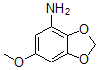 CAS 登录号：401811-81-2， 6-甲氧基-1,3-苯并二氧戊环-4-胺