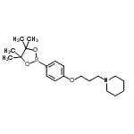 CAS#: 401895-68-9, 1-{3-[4-(4,4,5,5-Tetramethyl-1,3,2-Dioxaborolan-2-Yl)Phenoxy]Propyl}Piperidine